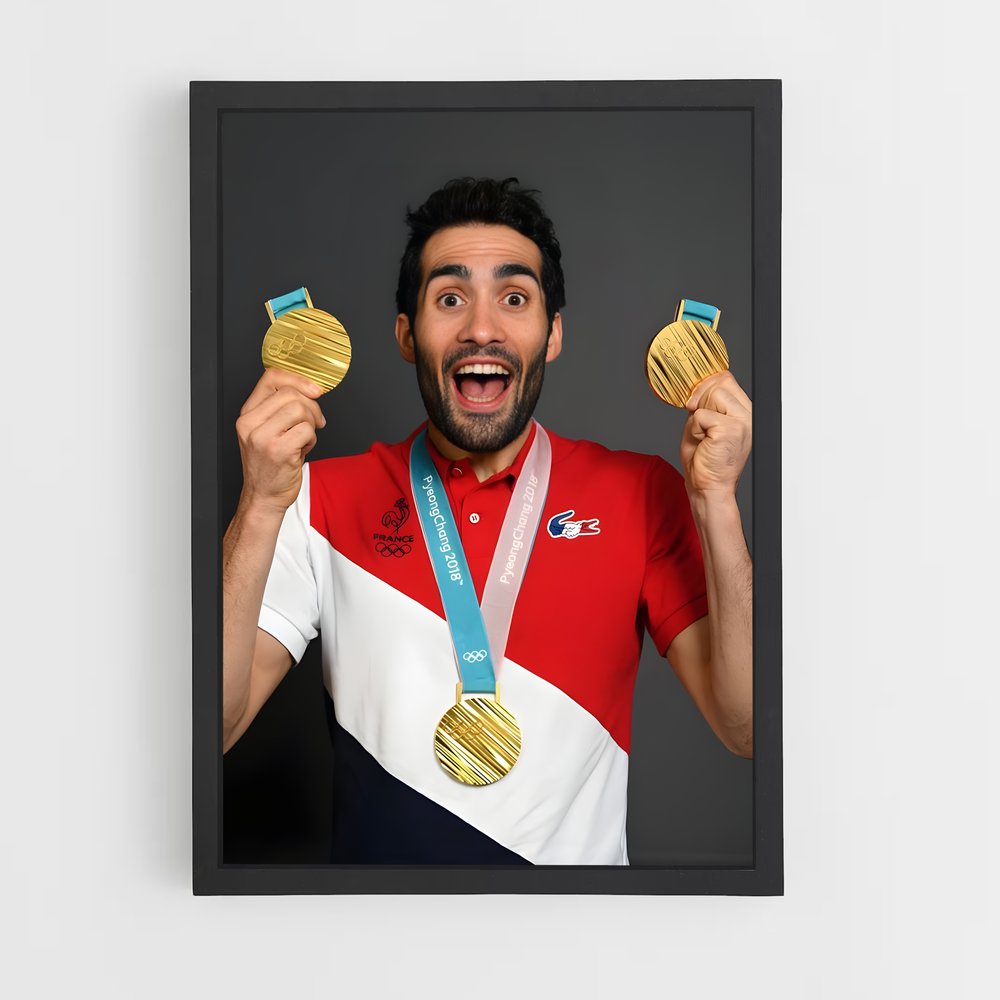 Poster L'Honneur de Martin – affiche Biathlon (vue 2)